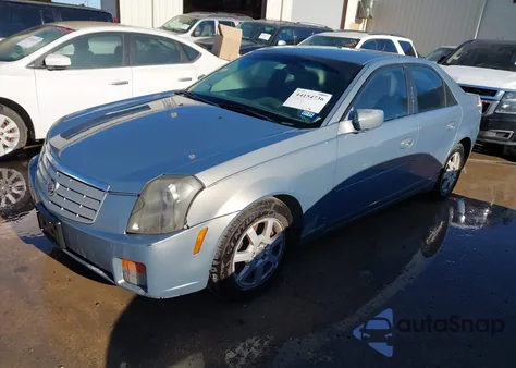 2007 Cadillac Cts Standard из США, поврежденный, VIN 1G6DP577370122958